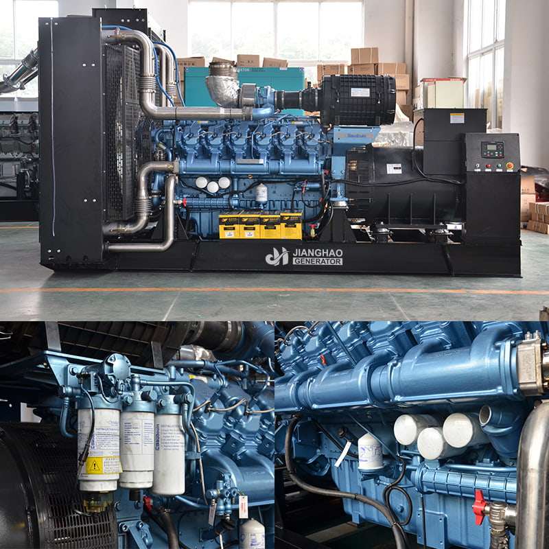 Bộ máy phát điện Diesel Baudouin